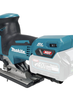 Makita JV 001 GM101 Scie sauteuse sans fil 40 V max. 135 mm Brushless + 1x batterie 4,0 Ah + chargeur