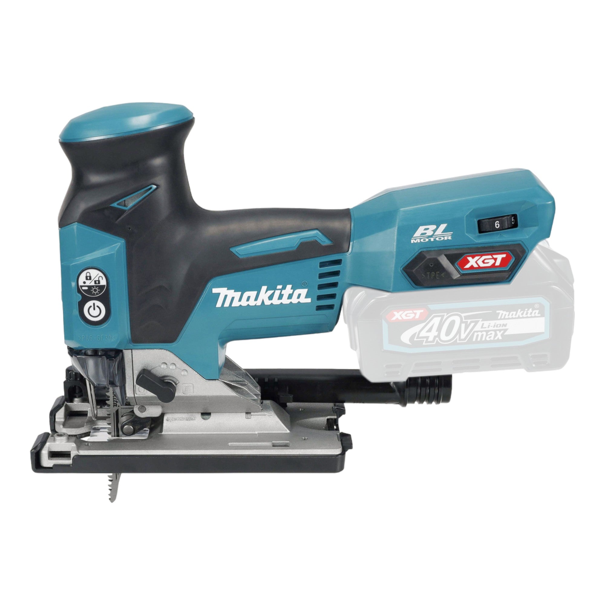 Makita JV 001 GM101 Akku Stichsaege 40 V max 135 mm Brushless 1x Akku 4 0 Ah Ladegeraet Makpac 1 - toolbrothers