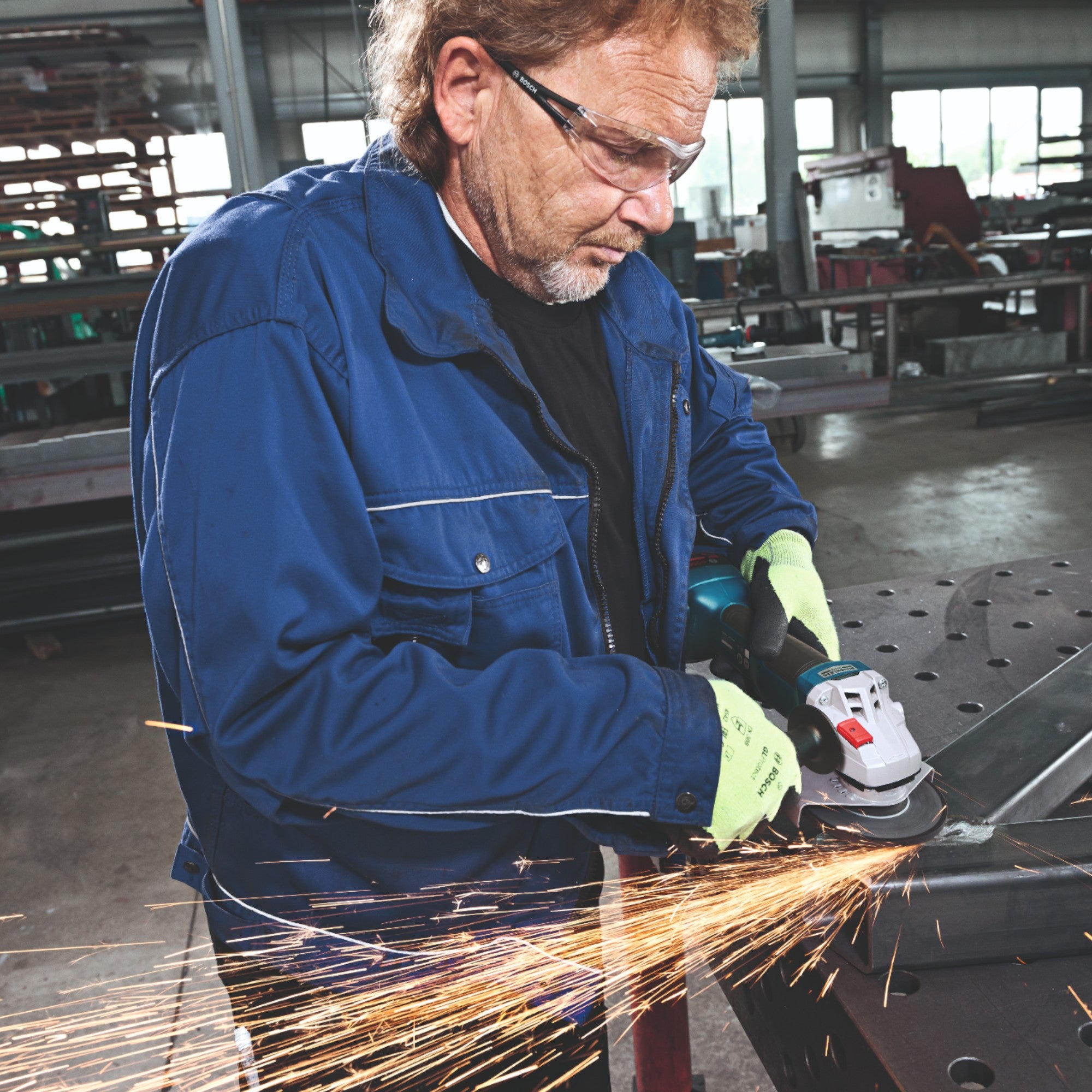 Bosch GWS 18V 10 Professional Akku Winkelschleifer 18 V 125 mm Brushless 1x ProCORE Akku 4 0 Ah Ladegeraet 3 - toolbrothers