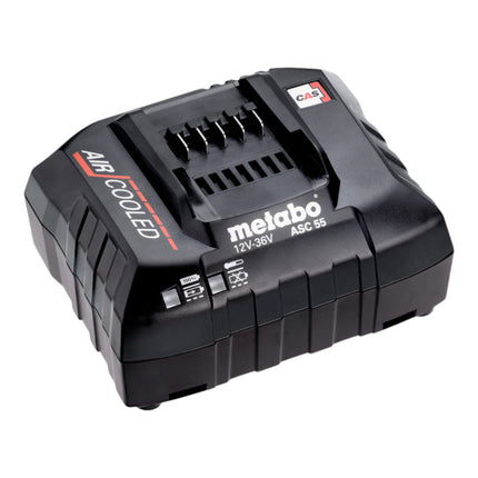 Set base Metabo 3x batteria LiHD 12 V 4,0 Ah ( 3x 625349000 ) + caricatore ASC 55 ( 627044000 )