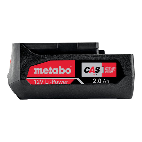 Zestaw akumulatorów Metabo 3x Li-Power 12 V 2,0 Ah / 2000 mAh Li-Ion ze wskaźnikiem poziomu naładowania ( 3x 625406000 )