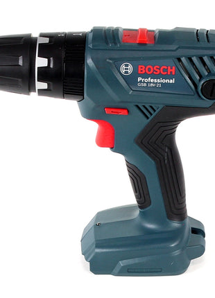 Bosch Professional GSB 18V-21 Akku Schlagbohrschrauber 18V 55Nm + 2x Akku 6,0Ah + Ladegerät + L-Boxx - Toolbrothers