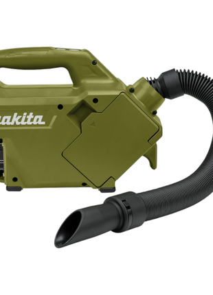 Makita DCL 184 ZO Aspirateur à batterie 18 V 54 mbar 0,5 l Olive Outdoor Adventure Serie Solo - sans batterie, sans chargeur