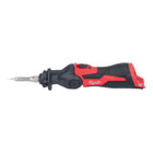 Milwaukee M12 SI-0 lutownica akumulatorowa 12 V 400 °C ( 4933459761 ) z blokowaną głowicą solo - bez akumulatora, bez ładowarki