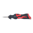 Milwaukee M12 SI-0 Saldatore compatto a batteria 12 V 400 °C ( 4933459761 ) testa bloccabile - senza batterie, senza caricabatterie