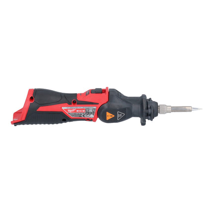 Milwaukee M12 SI-0 Saldatore compatto a batteria 12 V 400 °C ( 4933459761 ) testa bloccabile - senza batterie, senza caricabatterie