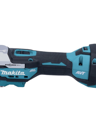 Makita DTM 52 T1JX2 Akku Multifunktionswerkzeug 18 V Starlock Max Brushless + 1x Akku 5,0 Ah + Ladegerät + 43 tlg. Zubehörset + Makpac