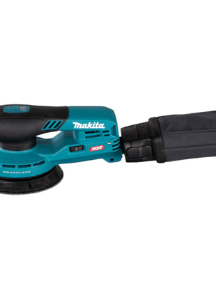 Makita BO 001 CGM201 Akku Exzenterschleifer 40 V max. 125 mm 5,0 mm Hub Brushless + 2x Akku 4,0 Ah + Ladegerät