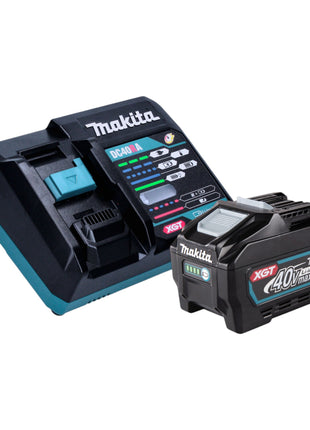 Makita BO 001 CGT101 Ponceuse excentrique sans fil 40 V max. 125 mm 5,0 mm course Brushless + 1x batterie 5,0 Ah + chargeur