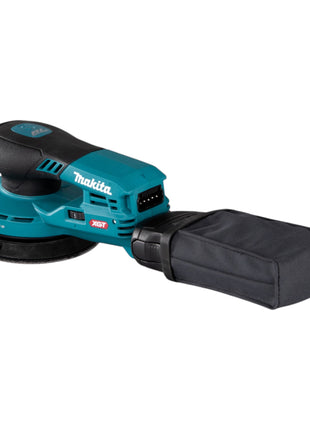 Lijadora excéntrica a batería Makita BO 001 CGM101 40 V máx. 125 mm 5,0 mm carrera sin escobillas + 1x batería 4,0 Ah + cargador + Makpac