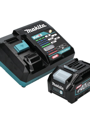 Lijadora excéntrica a batería Makita BO 001 CGM101 40 V máx. 125 mm 5,0 mm carrera sin escobillas + 1x batería 4,0 Ah + cargador + Makpac