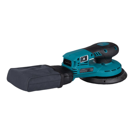 Makita BO 002 CGT201 Levigatrice rotorbitale a batteria 40 V max. 150 mm 5,0 mm di corsa Brushless + 2x batteria 5,0 Ah + caricabatterie + Makpac