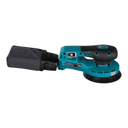 Makita BO 003 CGT101 Levigatrice rotorbitale a batteria 40 V max. 125 mm 3,0 mm di corsa Brushless + 1x batteria 5,0 Ah + caricabatterie