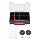 Qbrick System Custom Magnetic Set adattatore magnetico per la custodia ONE 2.0 / PRO 2.0 / PRIME per il fissaggio magnetico degli utensili