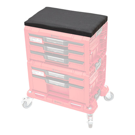 Qbrick System PRO Seat Schaumstoff Sitz Adapterplatte 450 x 310 x 31 mm Sitzfläche gepolstert