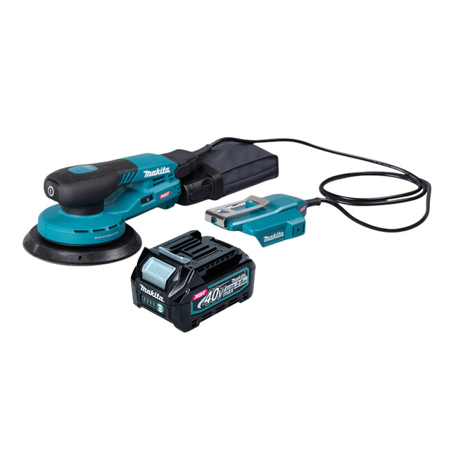 Makita BO 004 CGD1 Akku Exzenterschleifer 40 V max 150 mm 3 0 mm Hub Brushless 1x Akku 2 5 Ah ohne Ladegeraet 0 - toolbrothers
