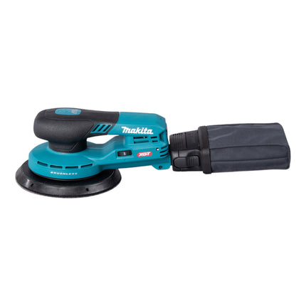Makita BO 004 CGT201 Levigatrice rotorbitale a batteria 40 V max. 150 mm 3,0 mm di corsa Brushless + 2x batteria 5,0 Ah + caricabatterie