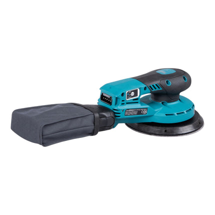 Makita BO 004 CGM101 Levigatrice rotorbitale a batteria 40 V max. 150 mm 3,0 mm di corsa Brushless + 1x batteria ricaricabile 4,0 Ah + Makpac - senza caricabatterie