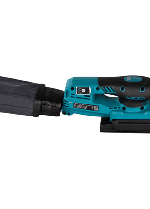 Makita BO 005 CGT201 Akku Schwingschleifer 40 V max. 80 x 130 mm 3,0 mm Hub Brushless + 2x Akku 5,0 Ah + Ladegerät