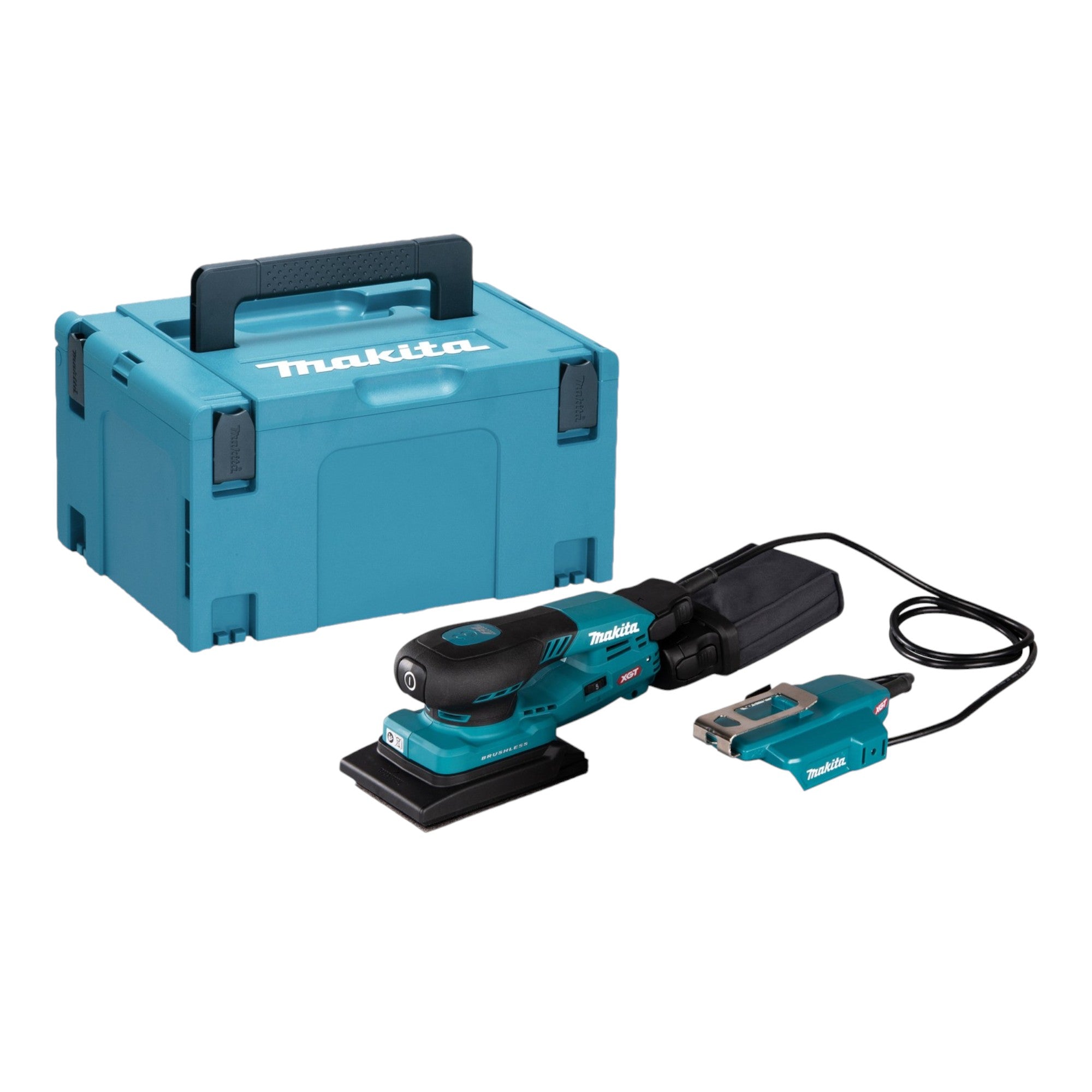Makita BO 005 CGZ01 Akku Schwingschleifer 40 V max 80 x 130 mm 3 0 mm Hub Brushless Makpac ohne Akku ohne Ladegeraet 0 - toolbrothers