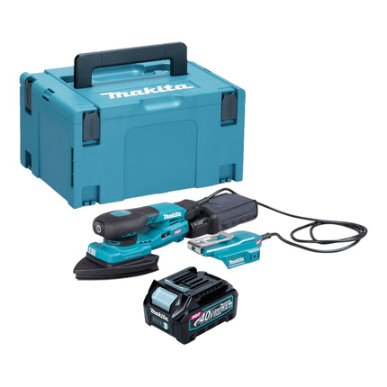 Makita BO 006 CGD101 Akku Deltaschleifer 40 V max 100 x 150 mm 3 0 mm Hub Brushless 1x Akku 2 5 Ah Makpac ohne Ladegeraet 0 - toolbrothers