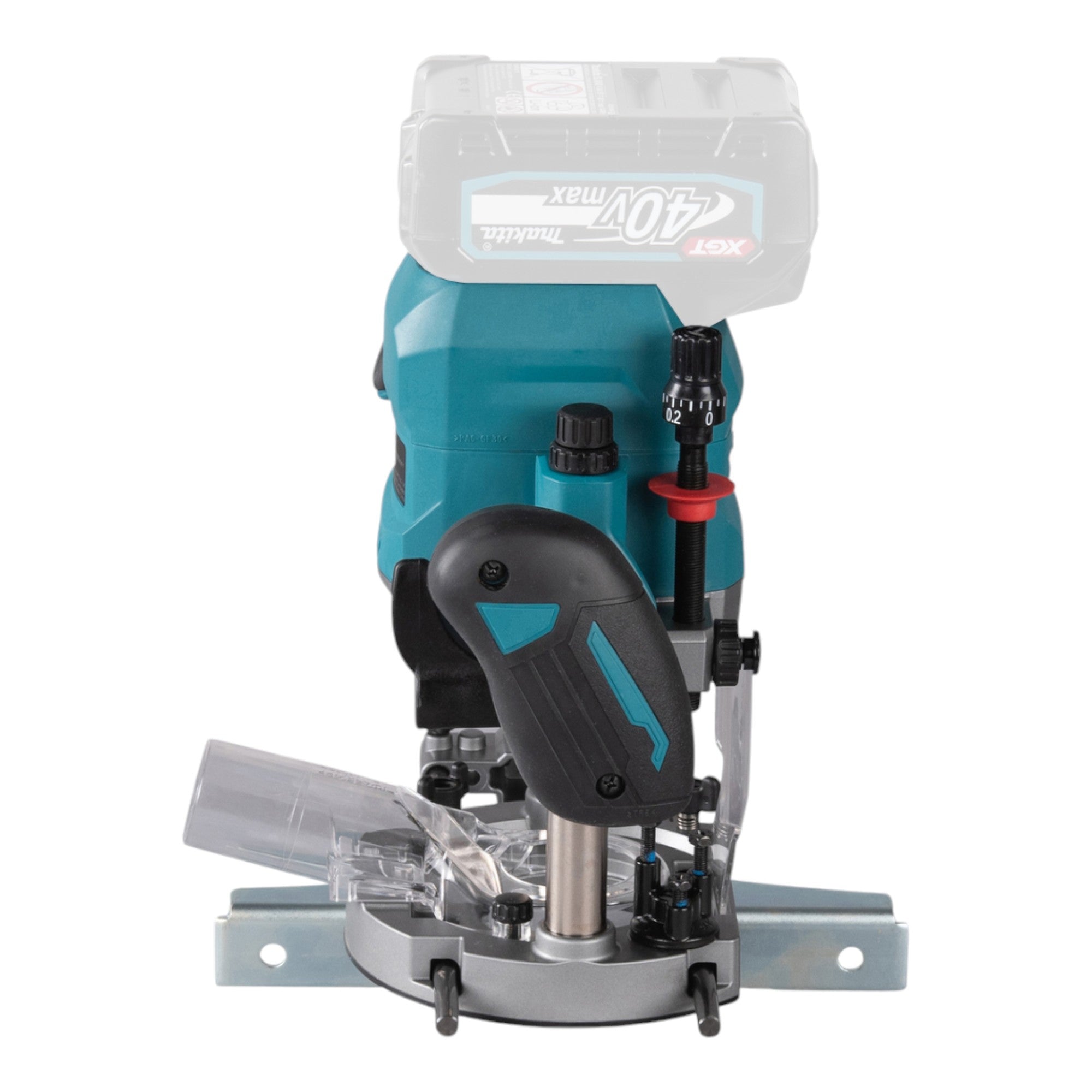 Makita RP 001 GA101 Akku Oberfraese 40 V max 12 mm Brushless 1x Akku 2 0 Ah Ladegeraet 4 - toolbrothers
