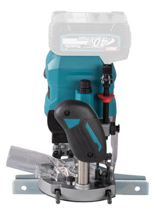 Enrutador de batería Makita RP 001 GM101 40 V máx. 12 mm sin escobillas + 1x batería 4,0 Ah + cargador