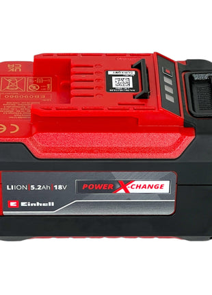 Einhell PXC Starter Kit 2x Power X-Change Plus batterie 18 V 5,2 Ah ( 2x 4511437 ) + Power X-Twincharger 3A chargeur double ( 4512069 )