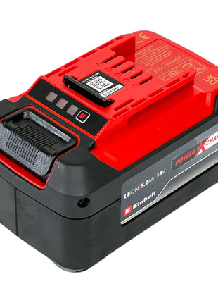 Einhell PXC Starter Kit 2x Power X-Change Plus batterie 18 V 5,2 Ah ( 2x 4511437 ) + Power X-Twincharger 3A chargeur double ( 4512069 )