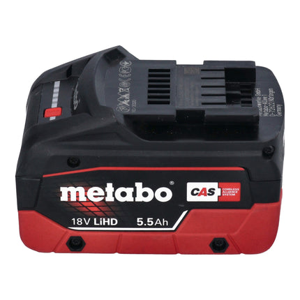 Metabo HG 18 LTX 500 pistola ad aria calda a batteria 18 V 300 / 500 °C + 1x batteria LiHD 5,5 Ah - senza caricabatterie