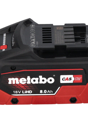 Metabo HG 18 LTX 500 soplador de aire caliente a batería 18 V 300 / 500 °C + 1x batería LiHD 8,0 Ah - sin cargador