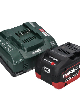 Metabo HG 18 LTX 500 Akku Heißluftgebläse 18 V 300 / 500 °C + 1x LiHD Akku 8,0 Ah + Ladegerät