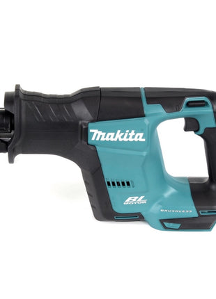 Makita DJR 188 Akku Reciprosäge 18 V Brushless Säbelsäge + 1x 4,0 Ah Akku + Ladegerät + 27 tlg. Sägeblatt-Set - Toolbrothers