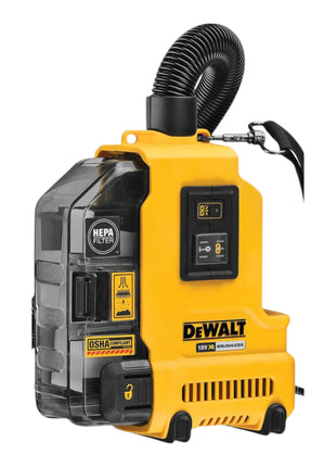 DeWalt DWH 161 E2 Akku Universalabsaugung 18 V 0,21 l Brushless + 2x Powerstack Akku 1,7 Ah + Ladegerät