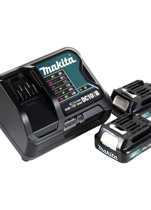 Makita UB 101 DSA Batterie Geblse 12 V maxi + 2x batterie 2,0 Ah + chargeur