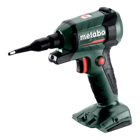 Metabo BP 18 LTX BL Akku Blaspistole 18 V Brushless + 2x Akku 2,0 Ah + Ladegerät