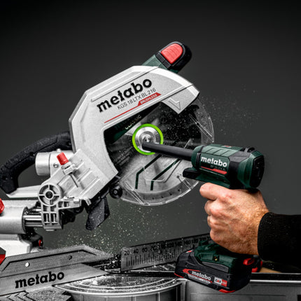 Pistola di soffiaggio a batteria Metabo BP 18 LTX BL 18 V brushless + 1x batteria ricaricabile 4,0 Ah + caricabatterie