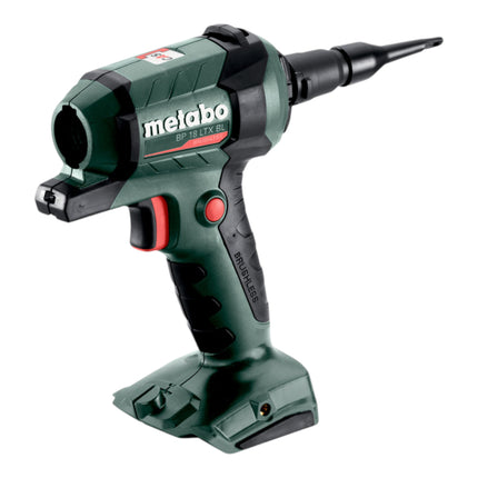 Pistola di soffiaggio a batteria Metabo BP 18 LTX BL 18 V brushless + 1x batteria ricaricabile 4,0 Ah + caricabatterie