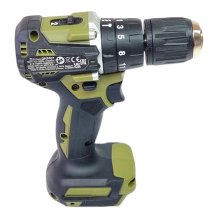 Makita DHP 487 RGKO trapano a percussione a batteria 18 V 40 Nm Brushless serie Olive Outdoor Adventure + 2x batteria ricaricabile 6,0 Ah + caricabatterie + valigetta