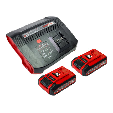 Soffiatore e aspiratore a batteria Einhell GE-CL 36 Li E 36 V ( 2x 18 V ) Power X-Change Brushless + 2x batteria ricaricabile 4,0 Ah + caricabatterie