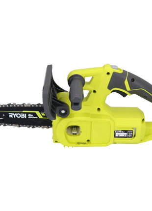 Motosierra de batería RYOBI RY18CS20A 18 V ONE+ 20 cm compacta + 2x baterías 5,0 Ah + cargador