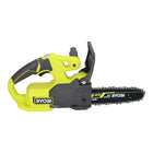 Motosierra de batería RYOBI RY18CS20A 18 V ONE+ 20 cm compacta + 2x baterías 5,0 Ah + cargador