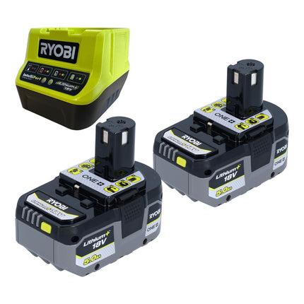 RYOBI RY18CS20A 18 V ONE+ motosega a batteria 20 cm Compact + 2x batteria 5,0 Ah + caricabatterie