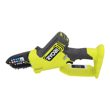 RYOBI RY18PSX10A tronçonneuse sans fil 18 V 10 cm Brushless + 2x batterie 5,0 Ah + chargeur