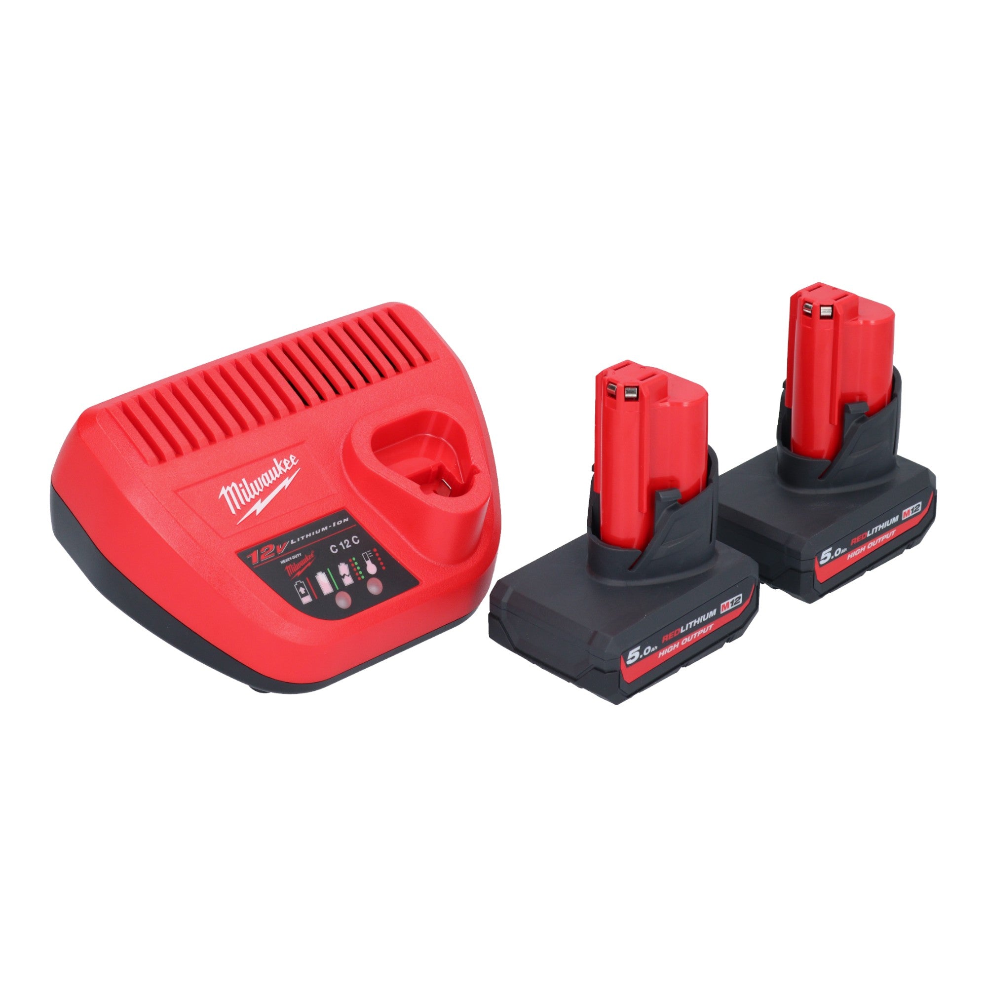 Milwaukee M12 BPRT 502 Akku Blindnietgeraet 12 V 20 32 mm 2x Akku 5 0 Ah Ladegeraet 2 - toolbrothers