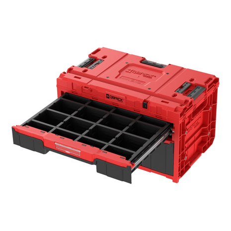 Qbrick System ONE Drawer 2 Plus Toolbox 2.0 Red Ultra HD Cassetta portautensili modulare 587 x 380 x 340 mm 9 l 20 l