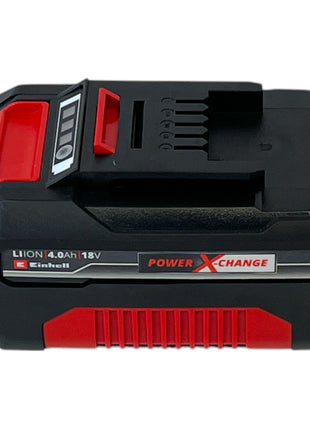 Einhell 2x Power X-Change Batterie 18 V 4,0 Ah Li-Ion ( 2x 4511396 ) avec indicateur de charge