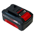 Einhell 2x Power X-Change Batterie 18 V 4,0 Ah Li-Ion ( 2x 4511396 ) avec indicateur de charge