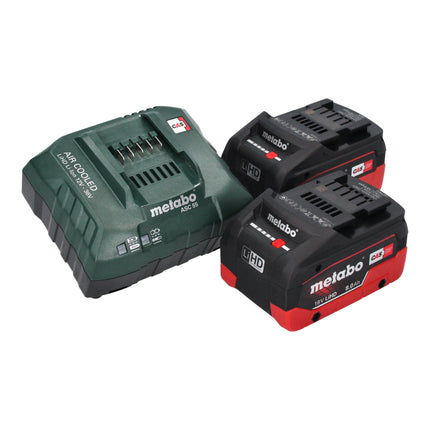Metabo RW 18 LTX 120 Agitatore a batteria 18 V 40 l capacità di miscelazione 2x batteria LiHD 8,0 Ah + caricatore