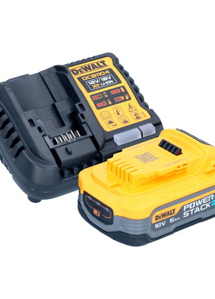 Clavadora a batería DeWalt DCN 660 H1 18V 32 - 63 mm sin escobillas + 1x batería Powerstack 5,0 Ah + cargador